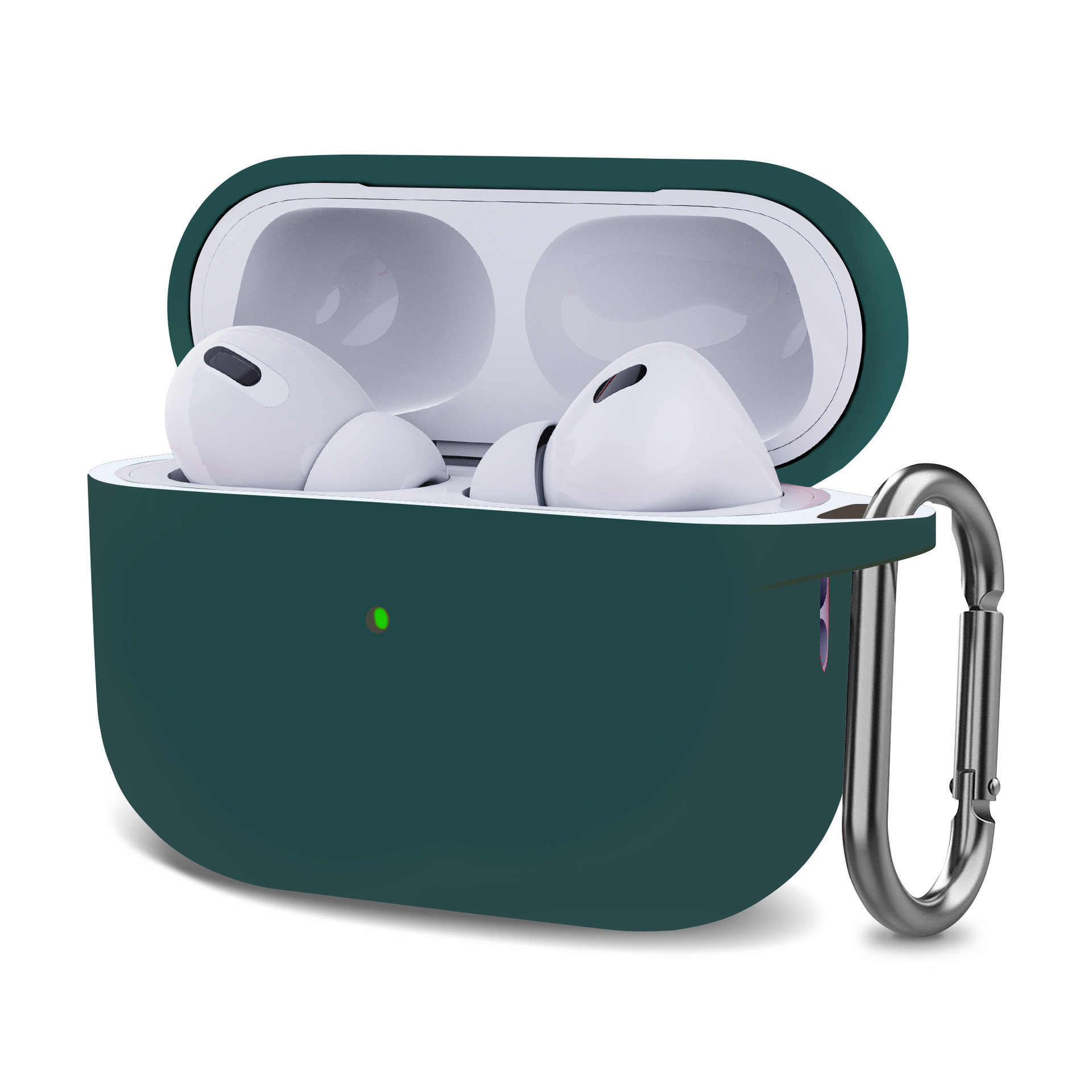 Suitable for AirPods Pro3 Apple 2025 new Bluetooth earphones, silicone solid color one-piece thick protective case