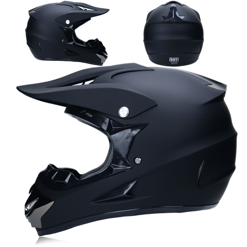 Car, motorcycle, rally off-road helmet, mountain bike, racing car, downhill full helmet, men's and women's all season summer gift three piece set