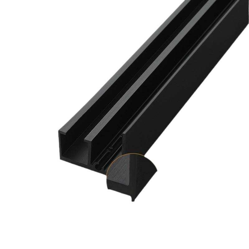 Ghost Door Invisible Track Bidirectional Buffer Trackless Bedroom Kitchen Partition Push Pull Wooden Door Hanging Slide Hardware Accessories