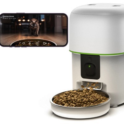 Популярный Amazon 2L 4L Pet Feeder Automatic Feeder Timed и количественный PET Intelligent Feeder