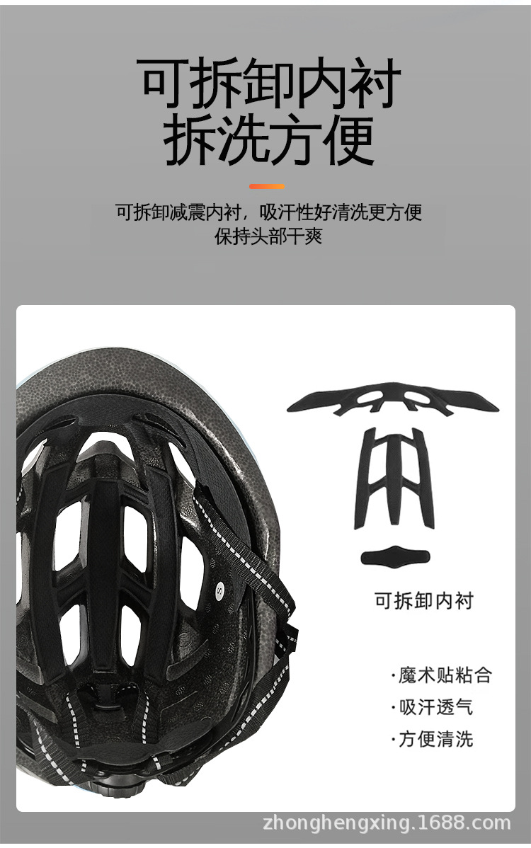 Children's bicycle helmets, male and female bicycles, road bikes, skatebikes, medium-sized safety helmets, youth cycling equipment