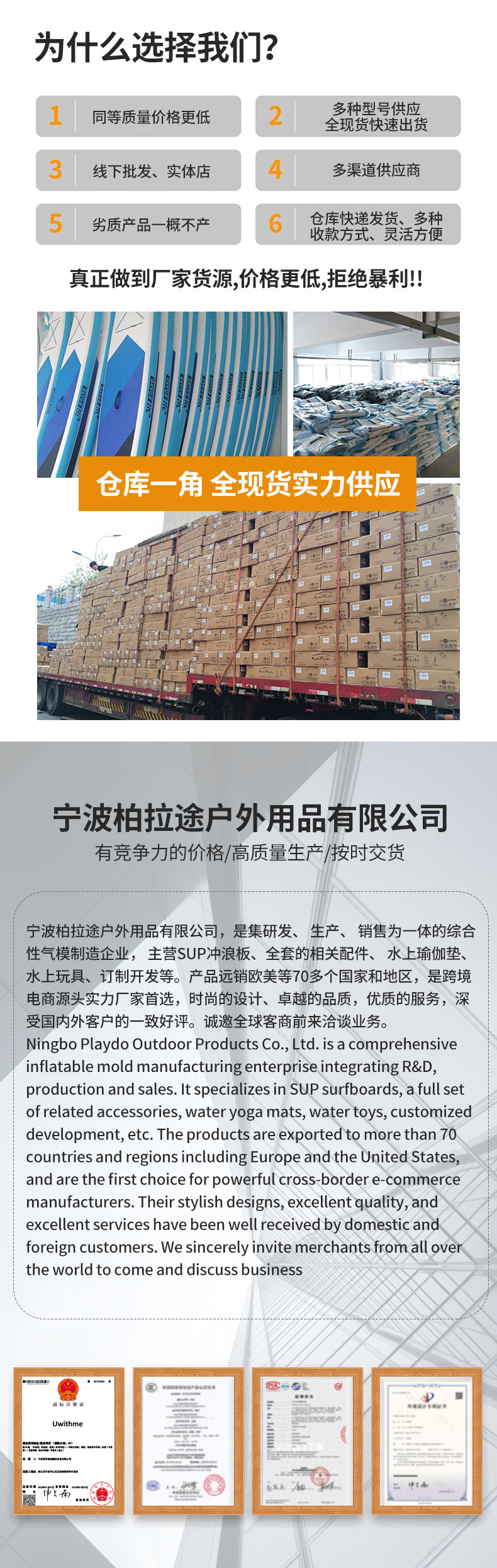站立式桨板充气式冲浪板sup桨板冲浪板充气双层桨板户外冲浪板