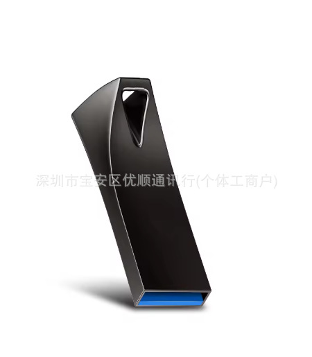 Metal USB flash drive 128GB portable pen drive USB 2.0 high-speed waterproof 64GB memory