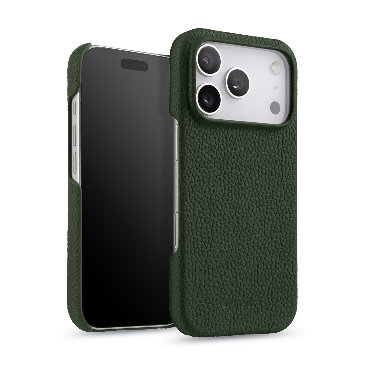 Melkco is suitable for Apple 17 Promax phone case leather 16 Pro magnetic support MagSafe17 protective case