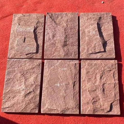 Плитка из красного песчаника Цзиго цементные изделия матовая