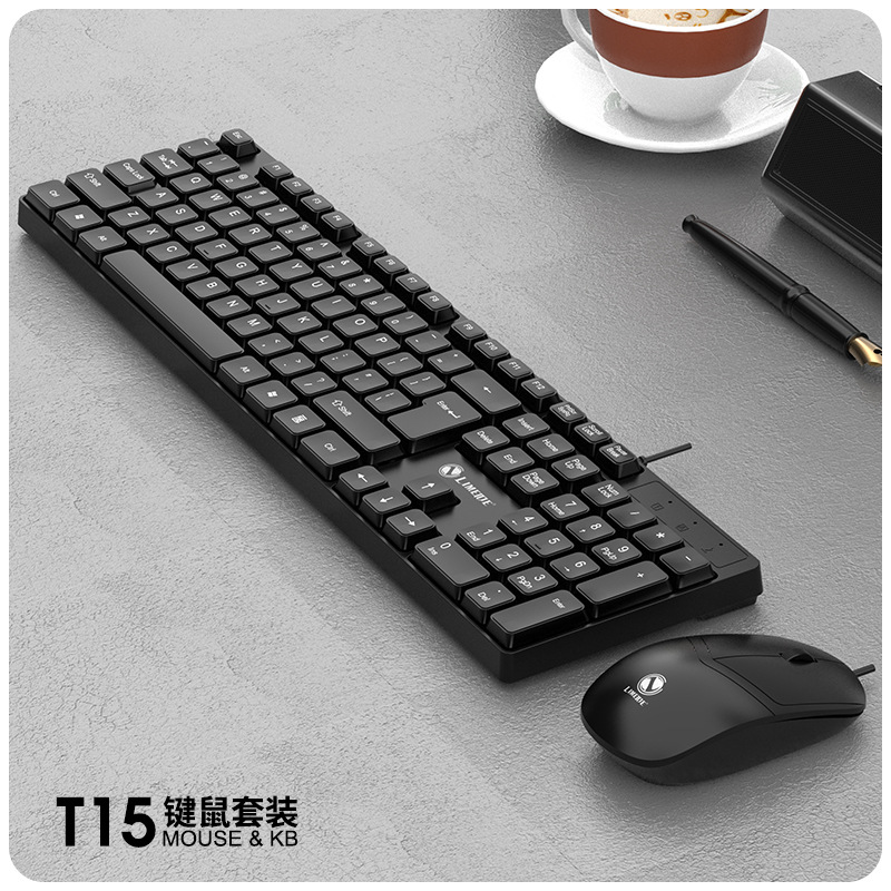 Gtx350 wired illuminated keyboard and mouse set Russian Arabic illuminated mechanical touch gaming computer