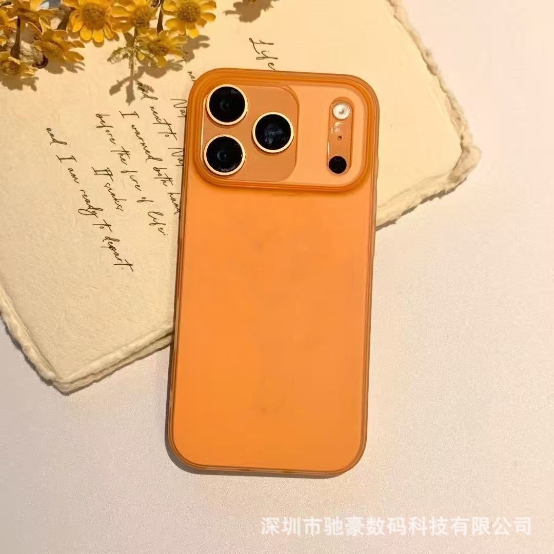 超薄冰雾适用苹果17肤感磁吸手机壳iPhone16promax磨砂防摔保护套