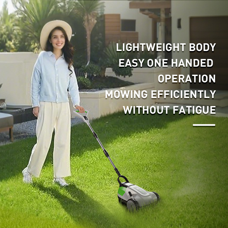 Electric lawn mower, grass pusher, pasture plug, household courtyard lawn mower, lawn mower, cross-border hot selling factory direct delivery
