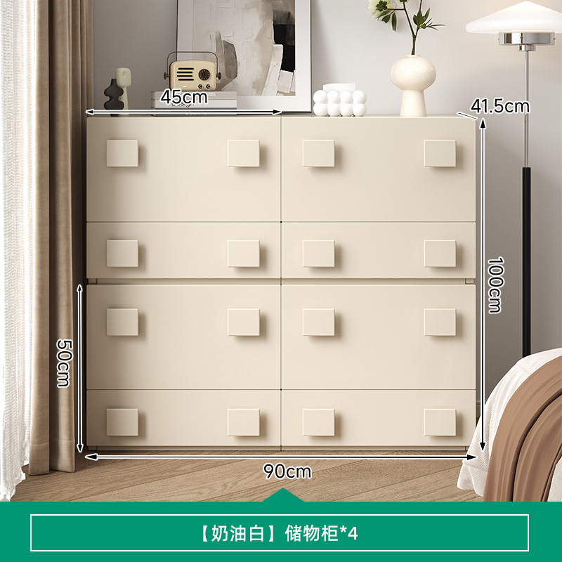 Carefully selected antique style vintage Carmen cabinet, home TV cabinet, floor standing 8-bucket cabinet, storage cabinet, bedside table multifunctional group