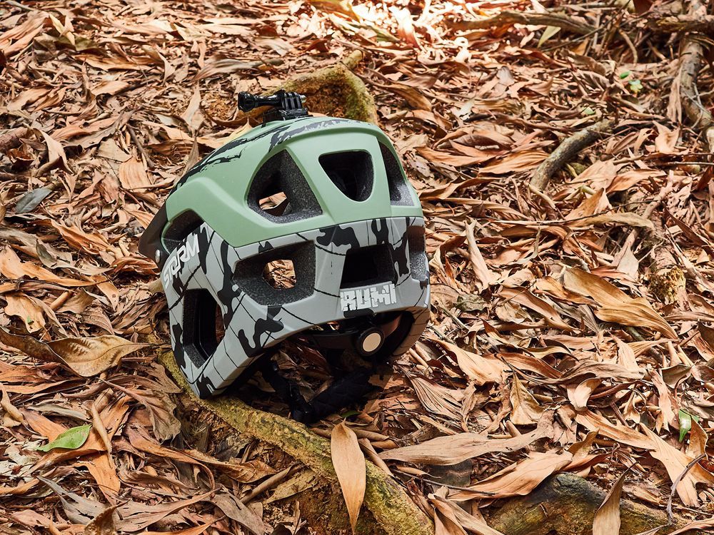 Fox's Spanish story mountain bike DropFrame off-road AM half helmet Enduro ultra light and breathable 3/