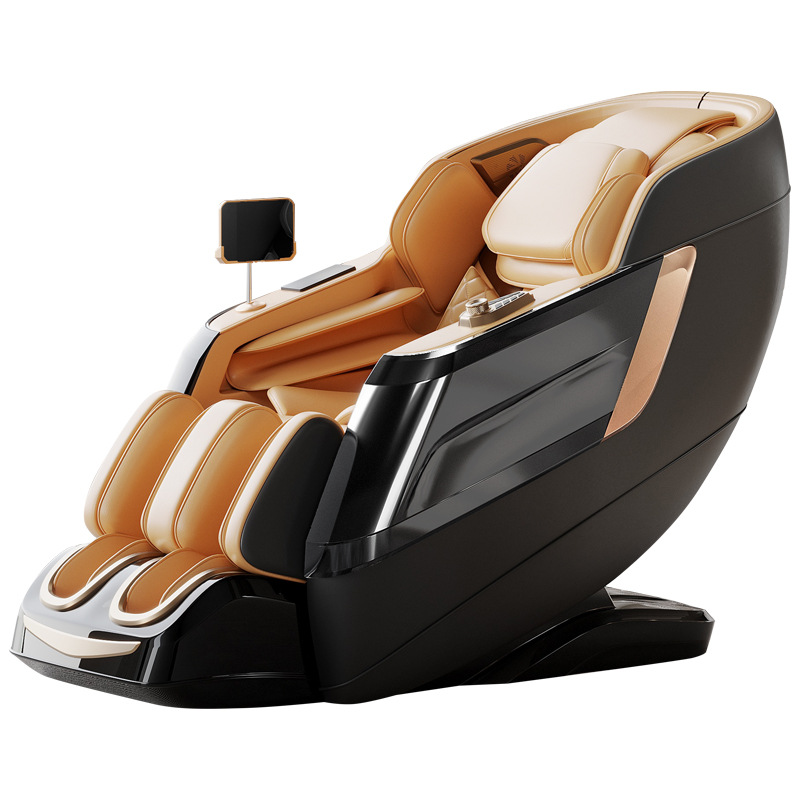 Массажное кресло Encozy MAX A-19 серо-синего цвета