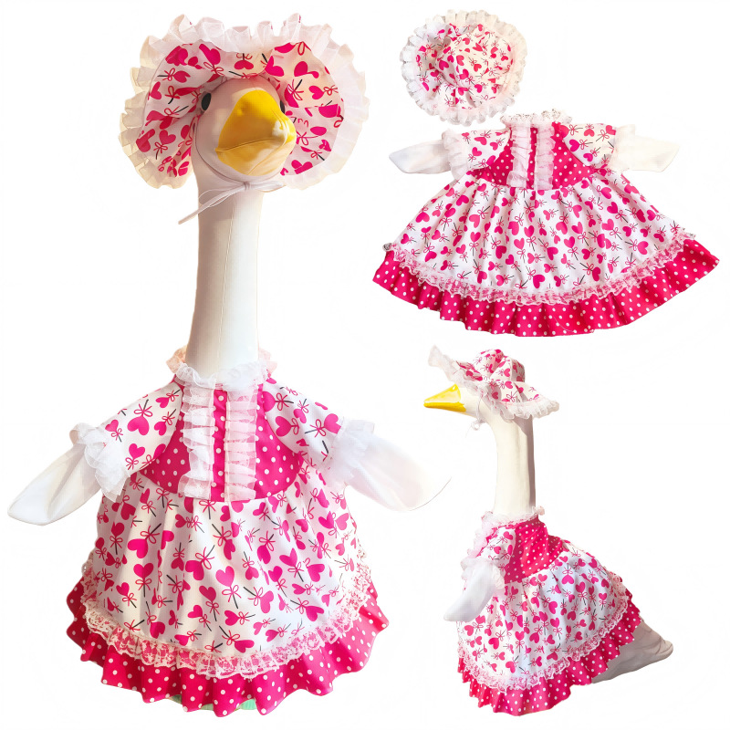 Трансграничная одежда Porch Goose, новинка 2025 года, одежда Big White Goose Lolita, 58 г