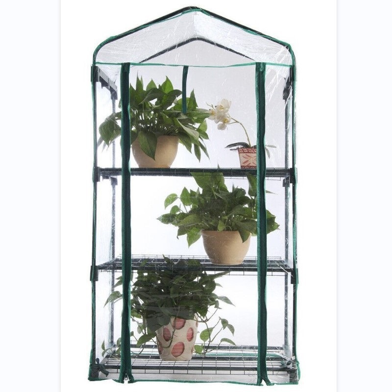 Wholesale Garden Warm Room PVC or PE Small Flower Room Cover Greenhouse Warm Sunshine Room Seedling Room Flower Frame Greenhouse