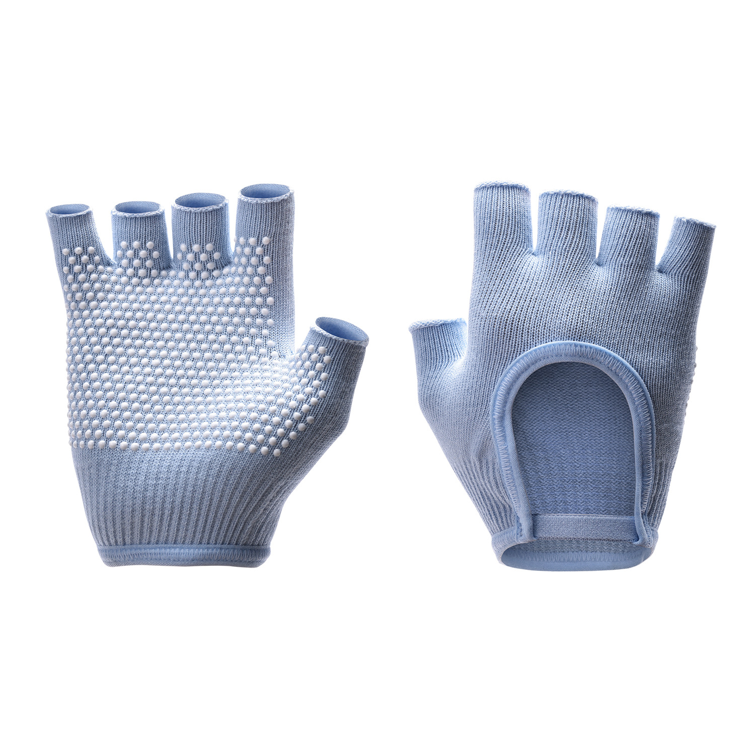 [Yoga Gloves B1] Half Finger Female Fitness Barbell Lifting Pot Equipment Cycling Road Bike Jumping Rope Badminton Cocoon Prevention