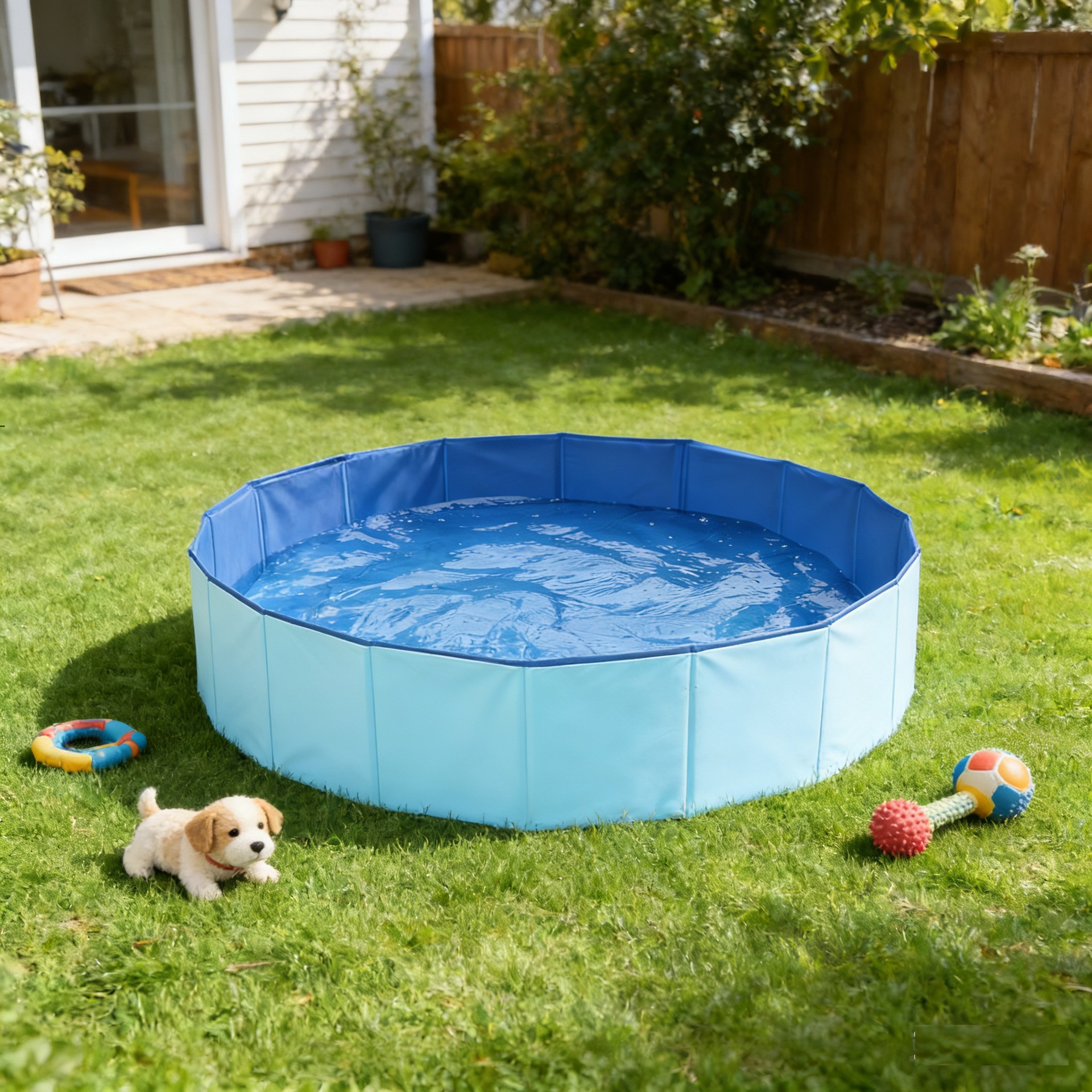 Swimming pool, children's pool, outdoor pool, pet shower basin, foldable cat litter box, pet shower basin, dog pool