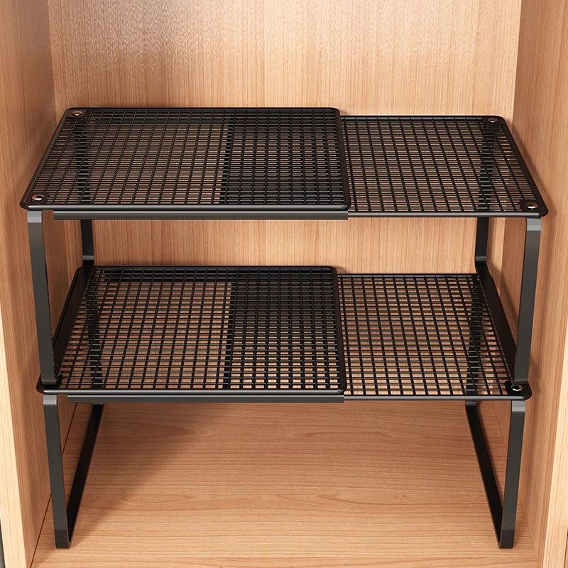Space expandable storage rack, cabinet, underwear partition, layered shelf, wardrobe storage rack, splicing bean storage rack