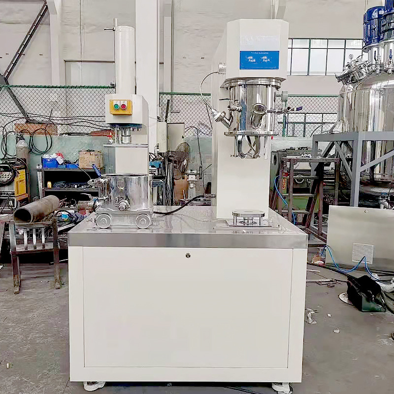 Planetary Pressure Material Integrated Machine 5L Laboratory Adhesive Silicone Paste Stainless Steel Dual Planetary Power Hybrid