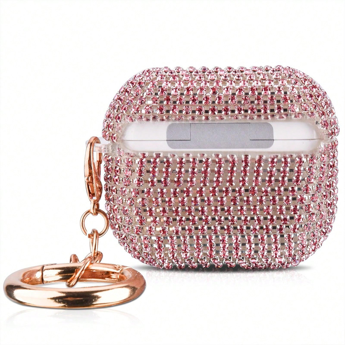 Suitable for Apple, Samsung, Huawei 4th generation diamond studded headphone case factory, PC hard case protective cover, TPU Pro 2nd generation