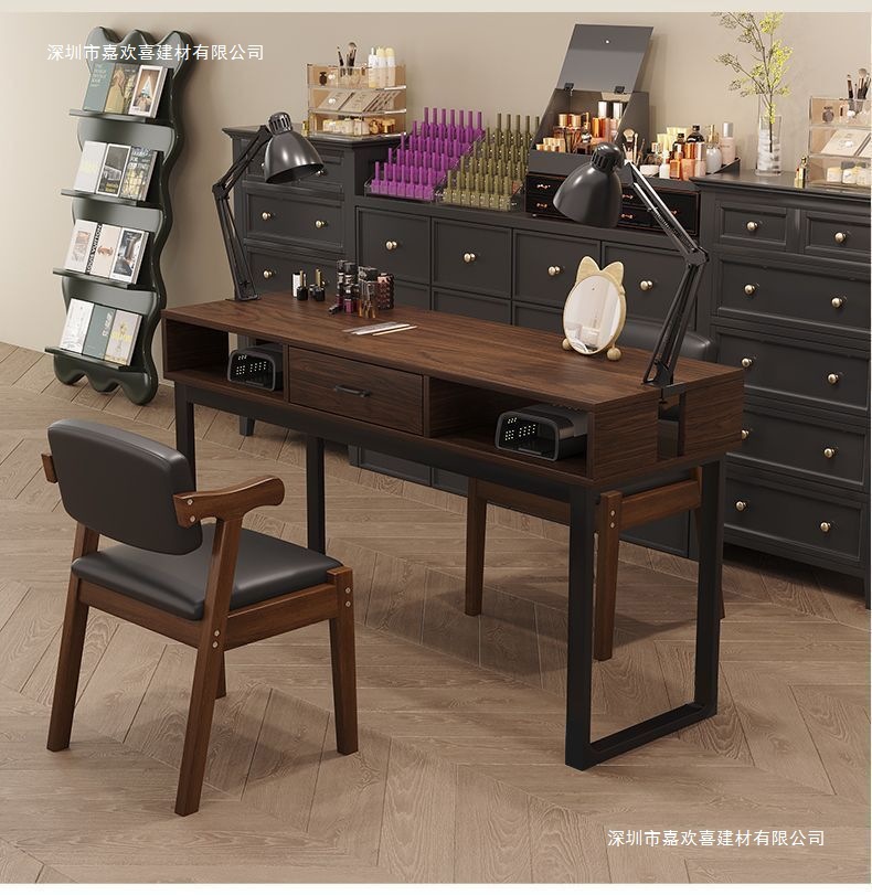 Стол для маникюра Pengye Furniture в американском ретро-стиле
