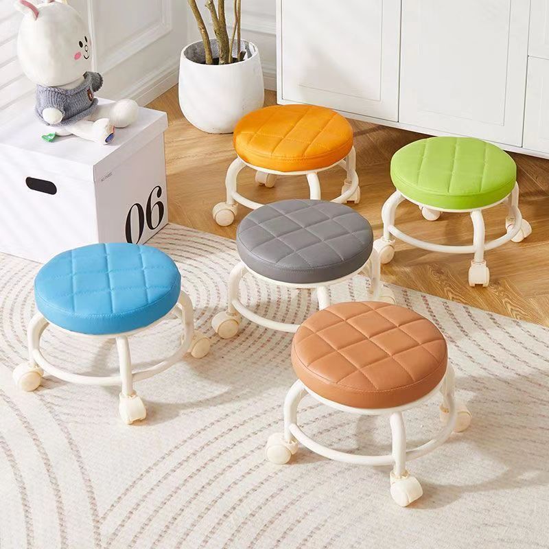Стул-табурет на колесиках с лапками Zhengkai Furniture