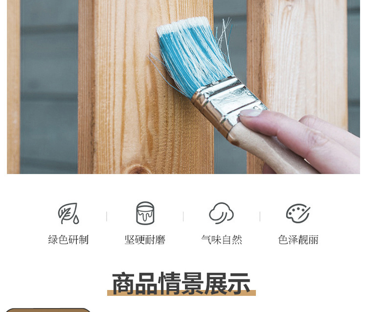 Кровать-татами из массива дерева Qunxin в минималистичном стиле