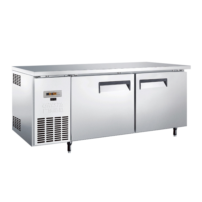 Star V stainless steel fresh-keeping, refrigerated, and frozen dual temperature workbench, operating table, commercial hotel freezer, and refrigerator