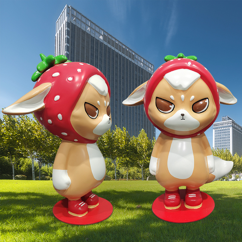 Индивидуальные открытые крупномасштабные IP-интернет-знаменитость Doll Mall Mall Maskot Mascot