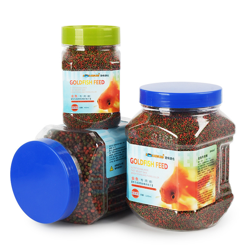 Koi Fish Feed Goldfish Рыбайте рыбу и зерно. Оригинальный цвет декоративная рыба для рыбы