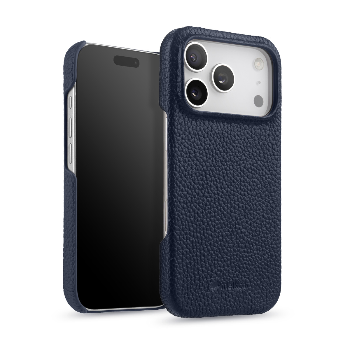 Melkco is suitable for Apple 17 Promax phone case leather 16 Pro magnetic support MagSafe17 protective case