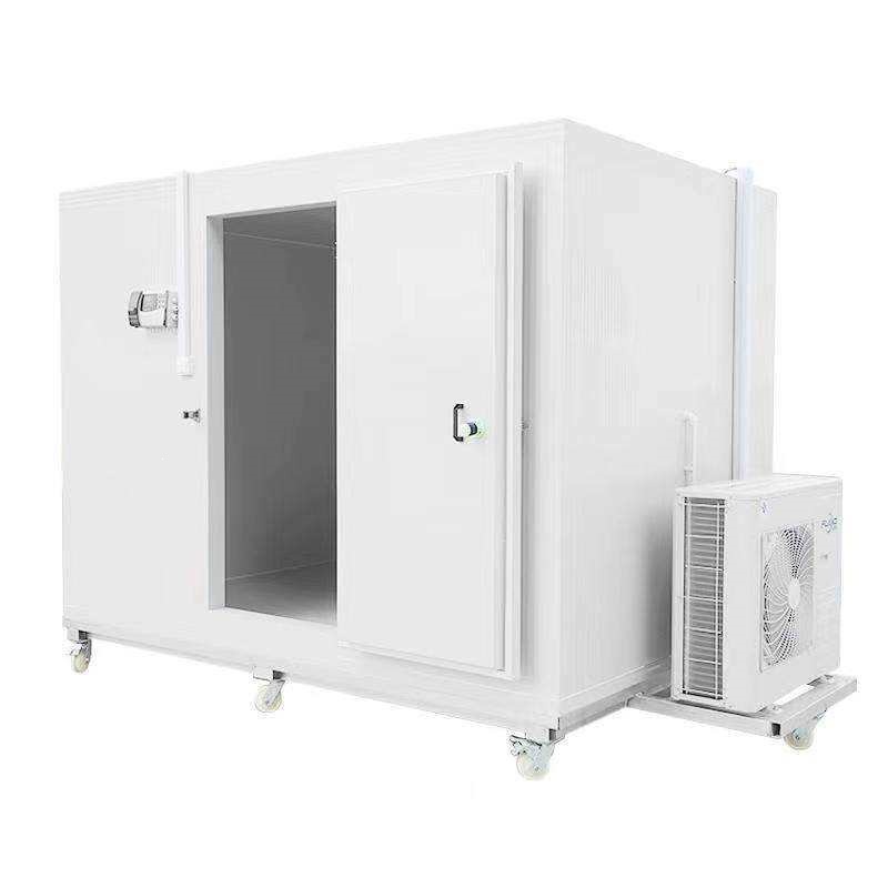 家用小型移动冷库全套设备果蔬保鲜冷藏冷冻速冻柜定、制冷机组22