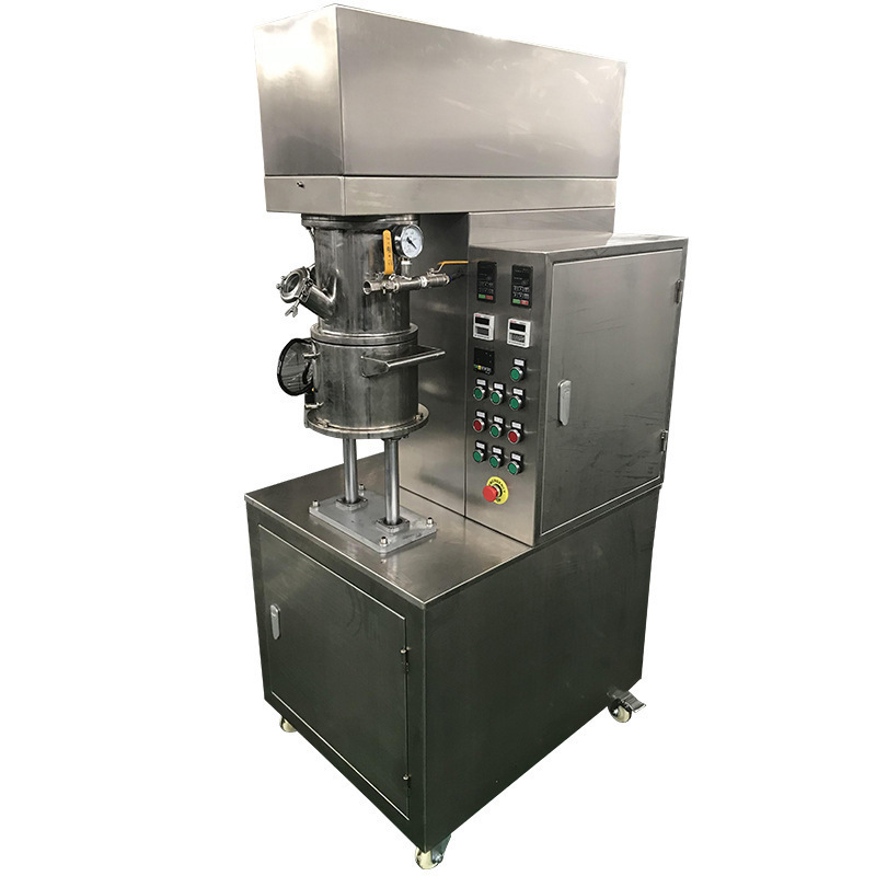 1L2L5L pressure planetary mixer laboratory fully automatic vacuum paste oil cosmetics automation