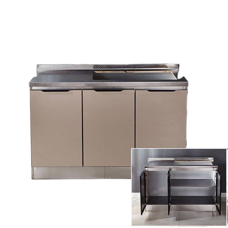 Stainless steel household cabinet, stove cabinet, kitchen integrated cabinet, storage cabinet, dining cabinet, sink, bowl cabinet, storage cabinet