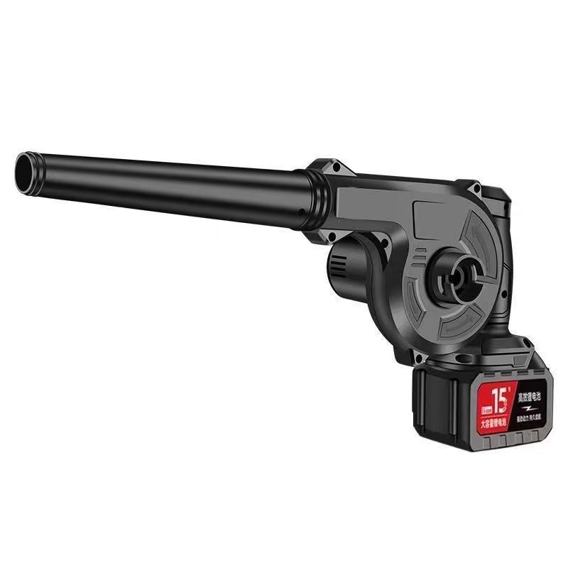 Rechargeable hair dryer, industrial lithium battery blower, high-power and powerful car mounted soot blower, household vacuum cleaner, snow blower
