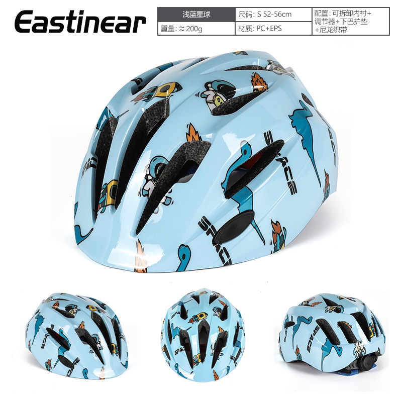 Cartoon children's bicycle helmet sports roller skating ice skating safety skateboard balance bike riding children's helmet cross-border