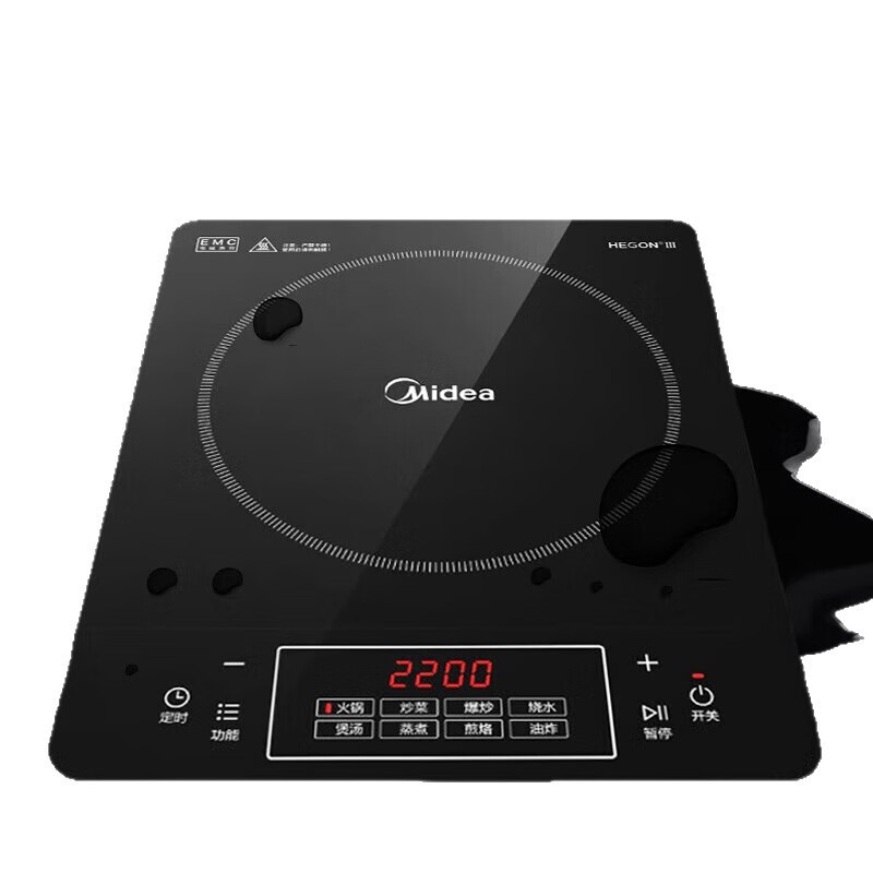 Индукционная плита Midea C22-RT22E01 с сенсорным управлением