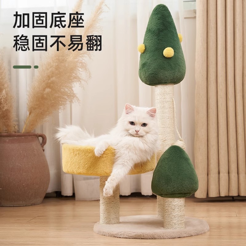 Кошачья стойка для кошачья кошачья кошачья кошачья дерево интегрированное кошачье лазание