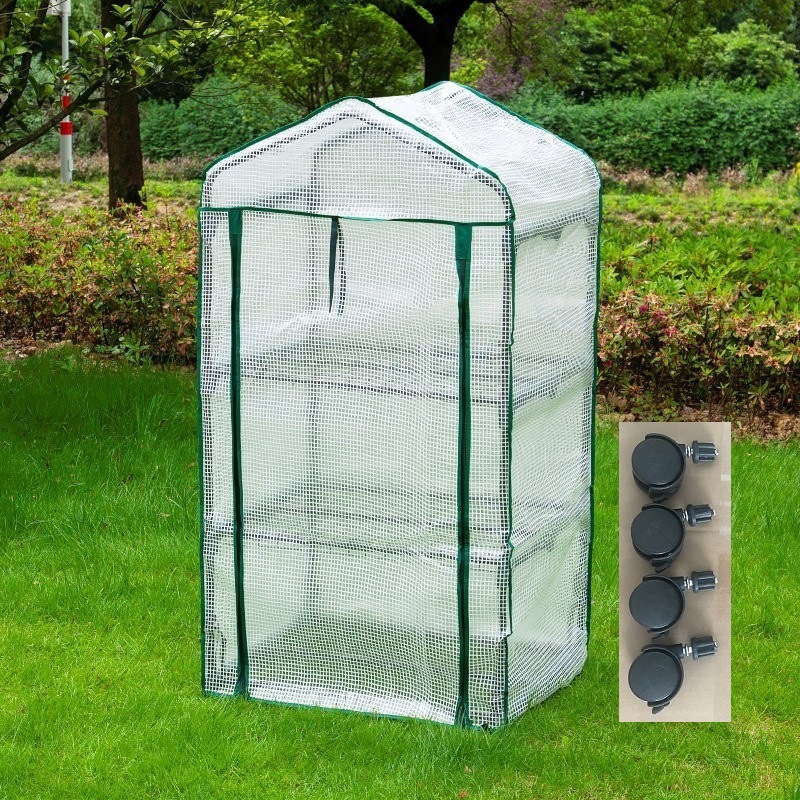 Wholesale Garden Warm Room PVC or PE Small Flower Room Cover Greenhouse Warm Sunshine Room Seedling Room Flower Frame Greenhouse