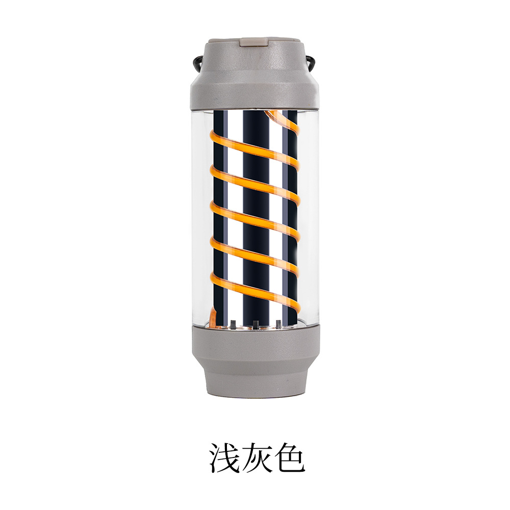 露营灯螺旋防水可充电照明便携式支架帐篷无极调光野营灯