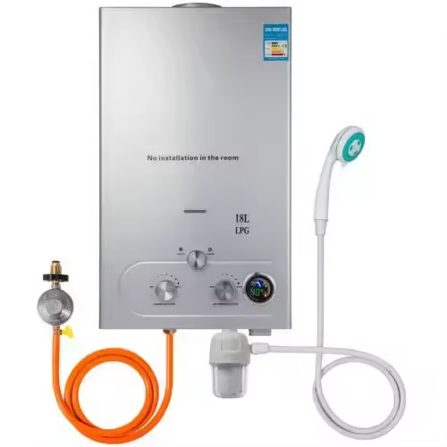 Газовый водонагреватель Кан Мелидо 18L (Сжиженный газ)