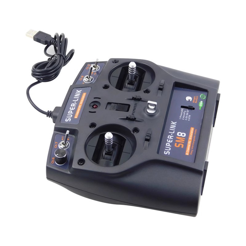8-channel SM8 simulator (KC8) model drone remote control G7 G7.5 Phoenix 5 XTR online connection