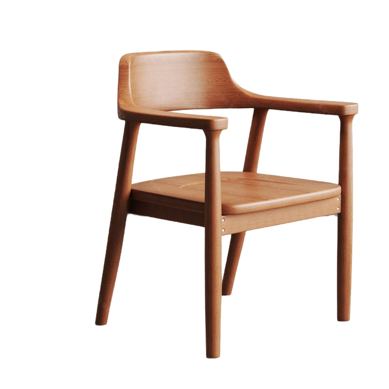 Chinese style dining chair, solid wood chair, household backrest chair, Hiroshima chair, restaurant kitchen chair, backrest dining chair, solid wood dining chair