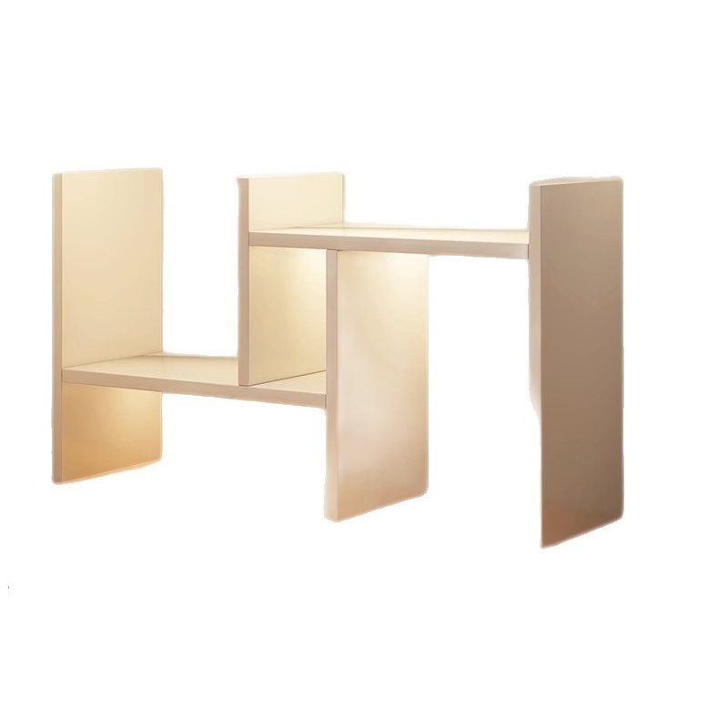 Desktop bookshelf, desk shelf, office desk storage shelf, student dormitory desk organizing shelf, extendable storage shelf