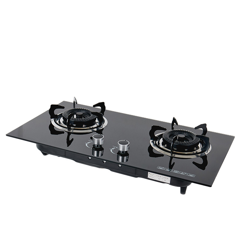 Встраиваемая газовая плита wangchef JZY-8802 из закаленного стекла
