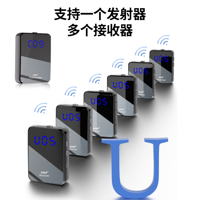 Профессиональный UHF-передатчик Xiexun da U60A для беспроводного мониторинга