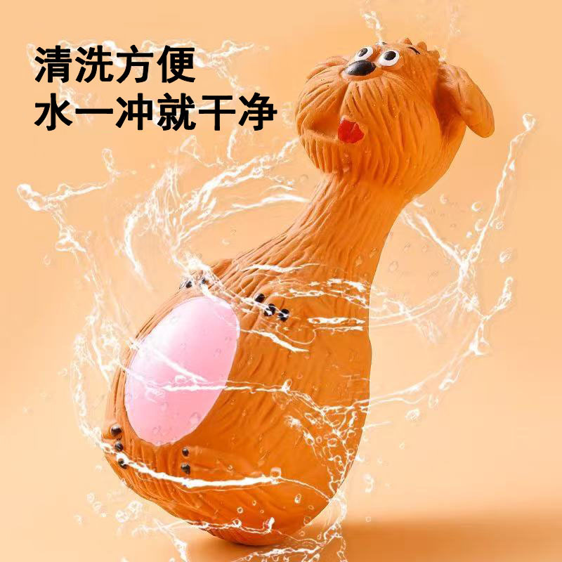 Dog Voice Latex Toys, мультяшные игрушки для щенков, инструменты для очистки зубов и удаление скуки, маленькая собака Corgi