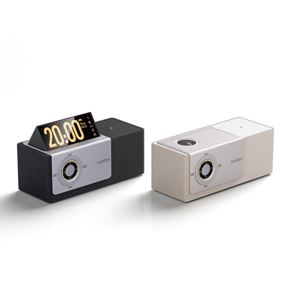 Портативная Bluetooth-колонка с дисплеем и подсветкой bulu&blue E300