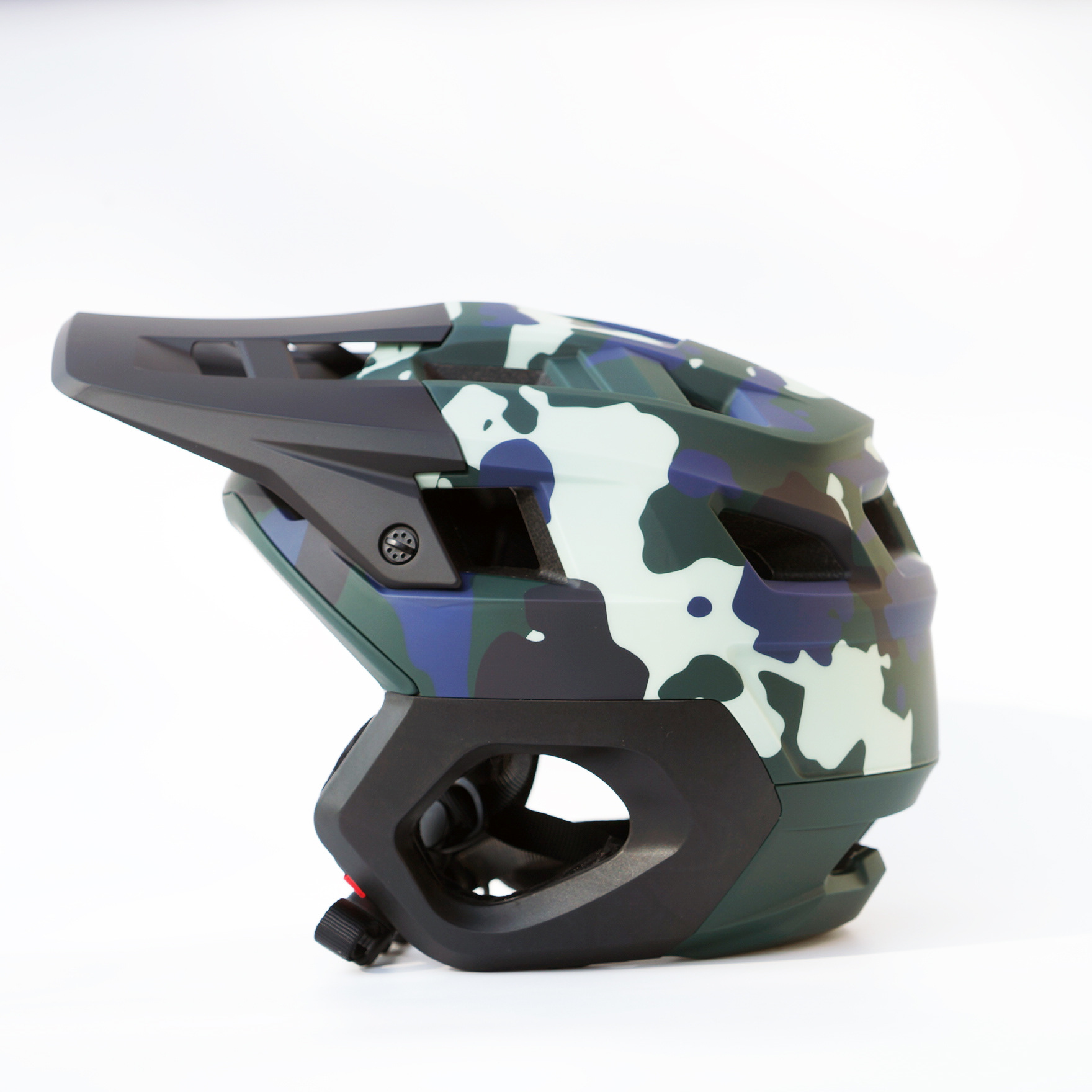 SCOHIROWORK mountain bike DH speed descent BMX ultra light AM off-road crossing off-road helmet full helmet riding helmet