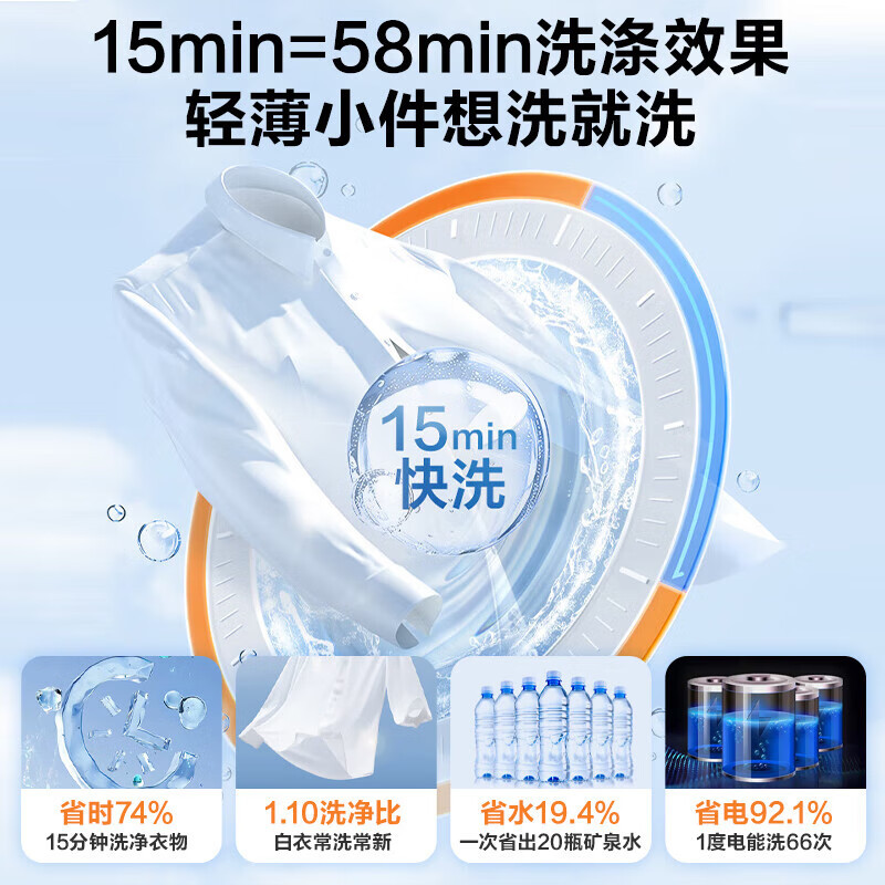 Стиральная машина Little Swan TG100V23PRO с инверторным двигателем и паром