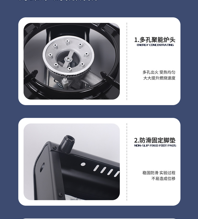 卡式炉户外便携式野外炉具火锅露营防风瓦斯商用卡磁炉燃气煤气灶