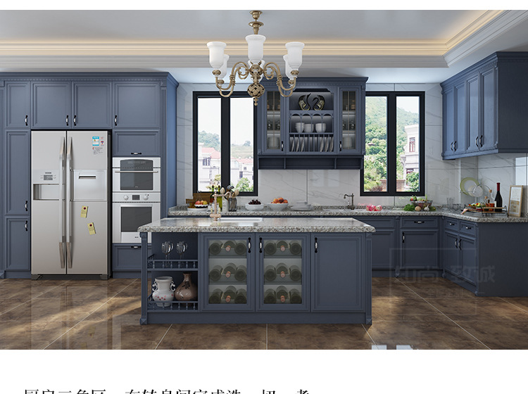 Factory direct sales cabinets, kitchen furniture sets, French minimalist cabinets, customized stoves, integrated cabinets, solid wood cabinets